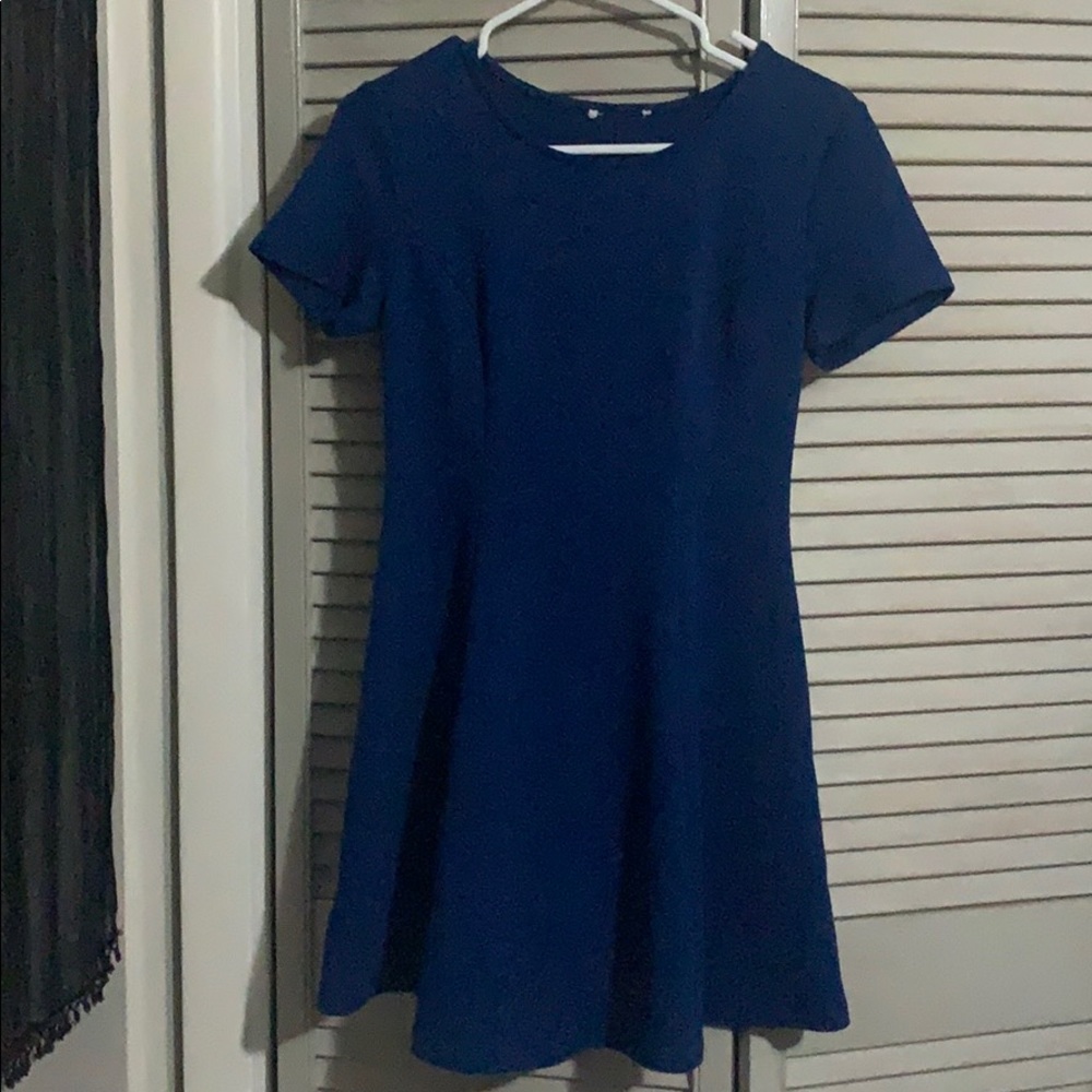 Forever 21 Blue Waist Hugging Dress